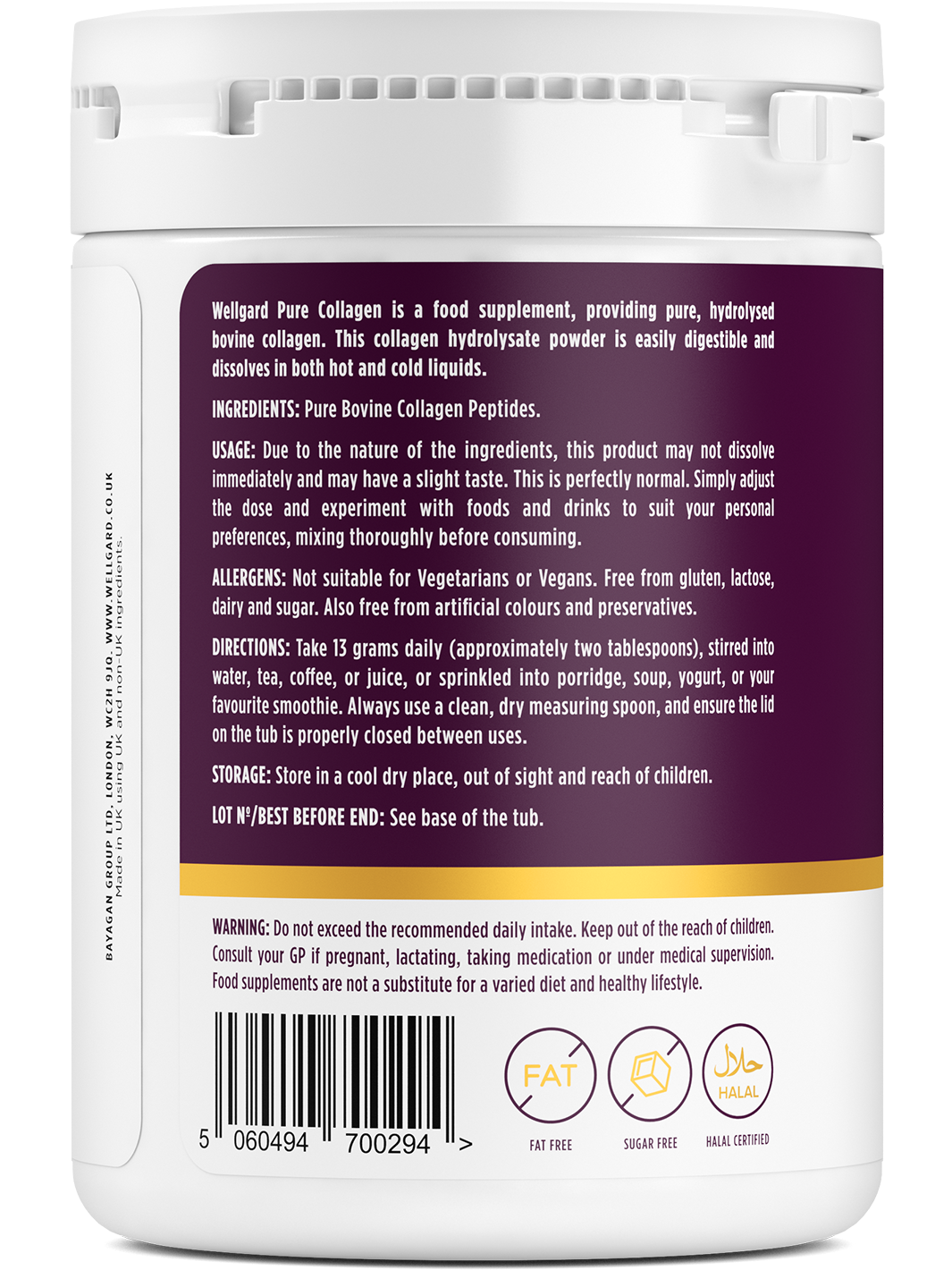 Halal Collagen Powder