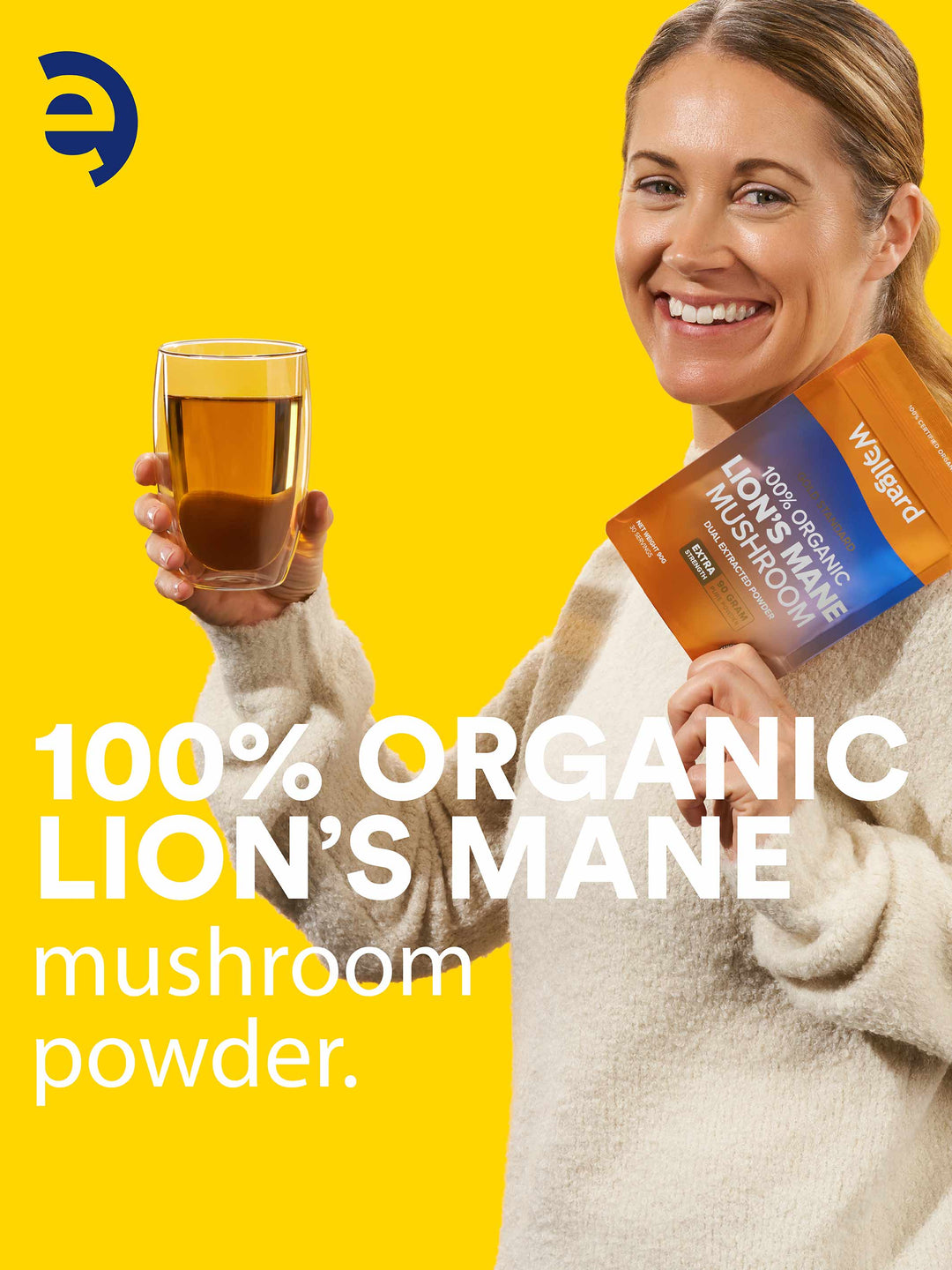 Organic Lion's Mane Mushroom Powder