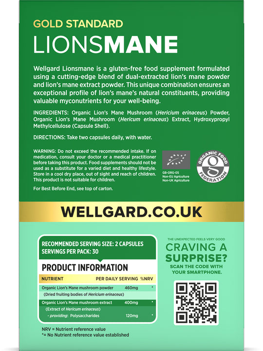 Organic Lions Mane Capsules