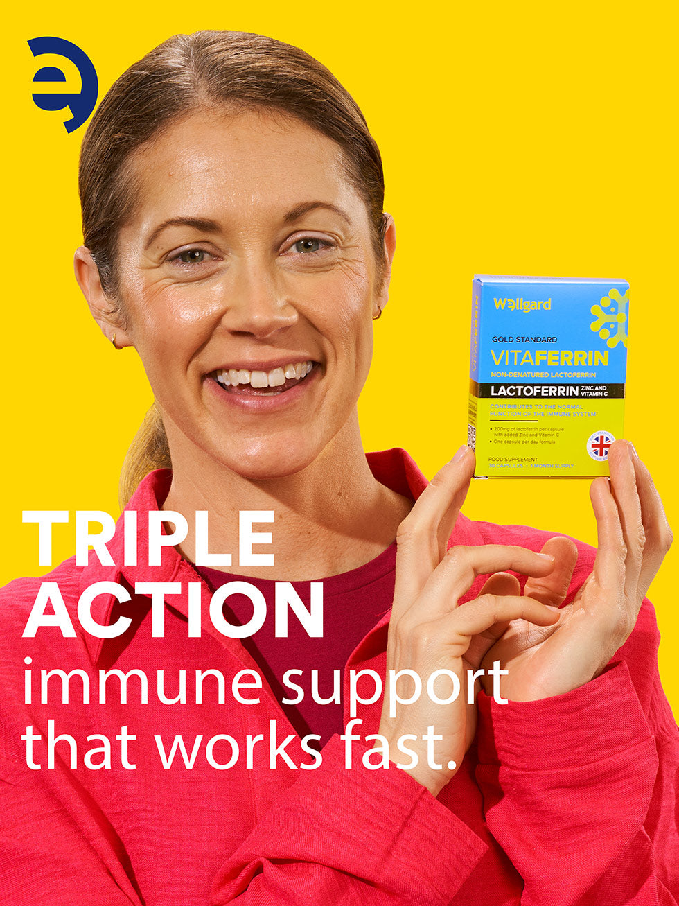 Vitaferrin Immune Support with Lactoferrin, Zinc & Vitamin C