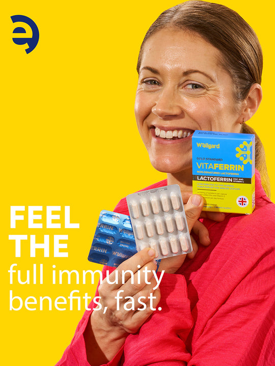 Vitaferrin Immune Support with Lactoferrin, Zinc & Vitamin C