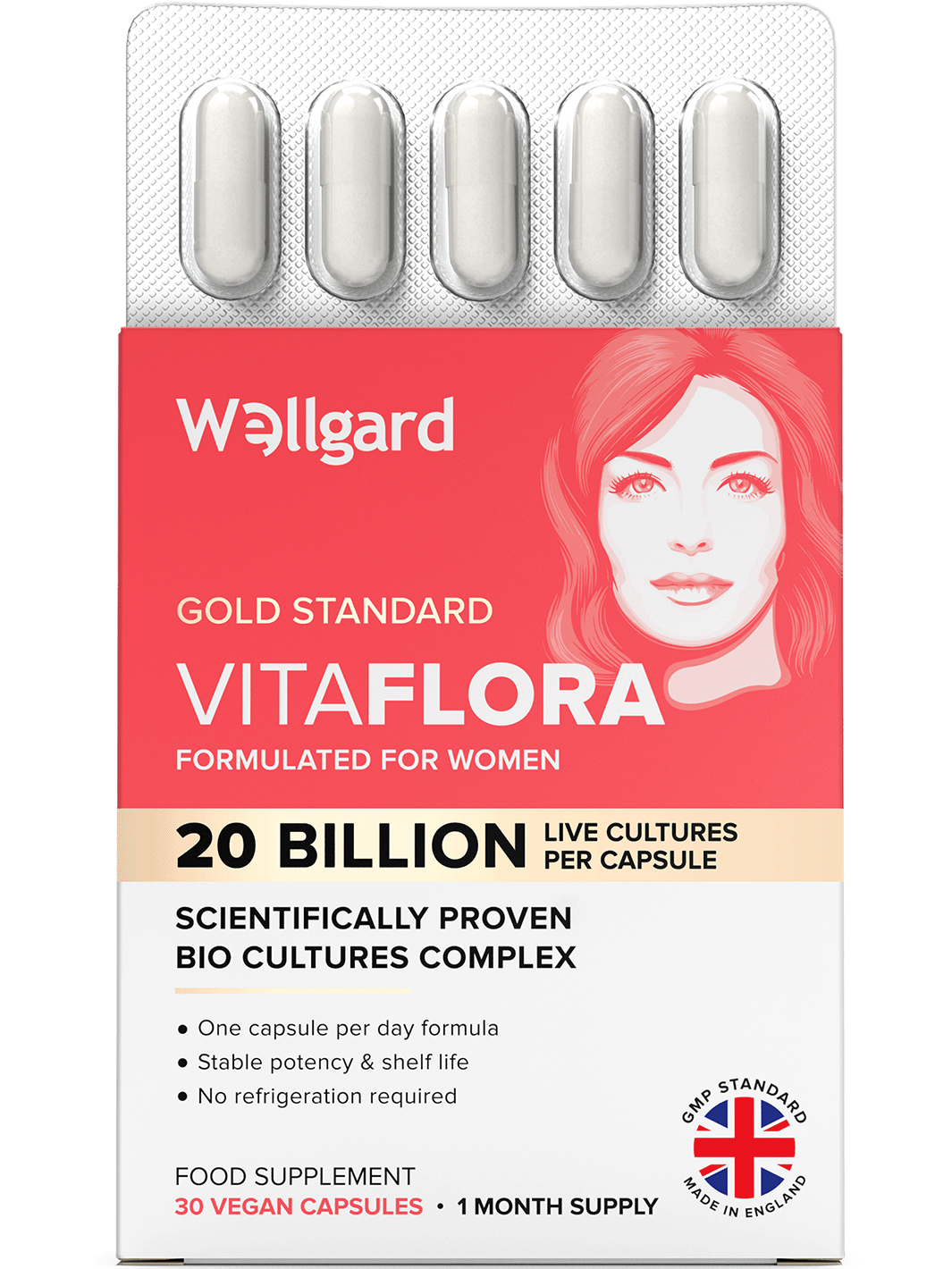 Vitaflora 20 Billion CFU Probiotics For Women