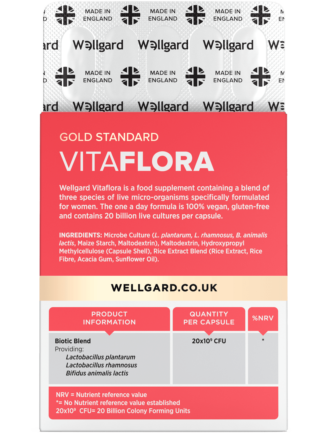 Vitaflora 20 Billion CFU Probiotics For Women