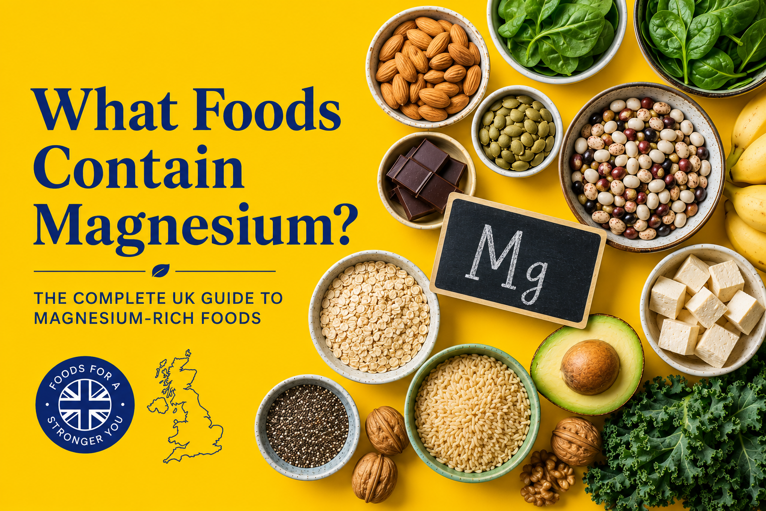 What Foods Contain Magnesium? The Complete UK Guide to Magnesium-Rich Foods