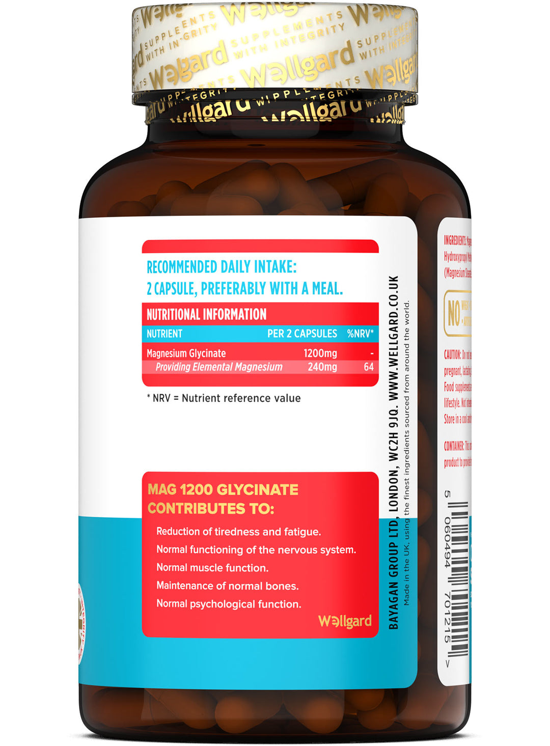 Mag 1200 Magnesium Glycinate