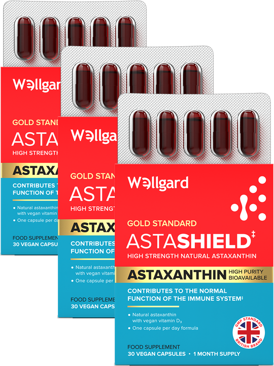Astashield with 8mg of Natural Astaxanthin