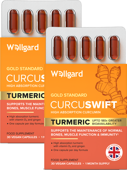 Curcuswift Turmeric with Vitamin D3 & Ginger