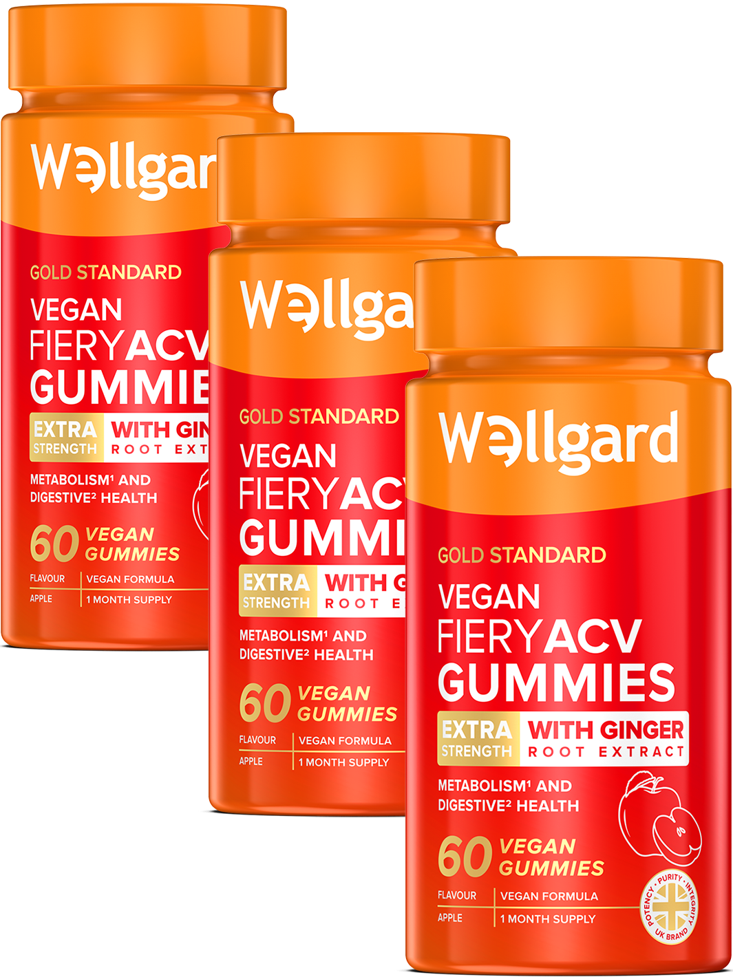 Fiery ACV + Ginger Gummies