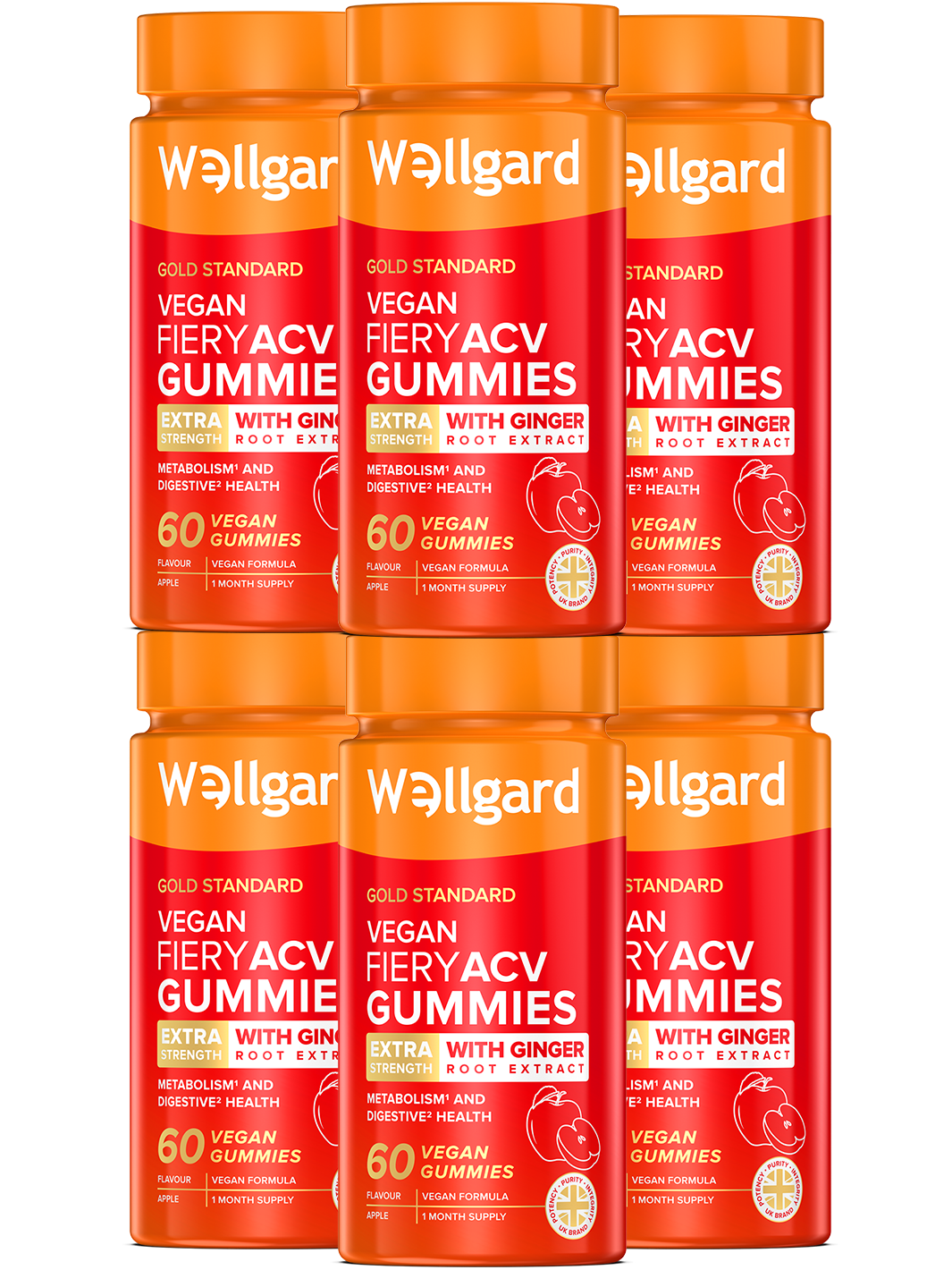 Fiery ACV + Ginger Gummies