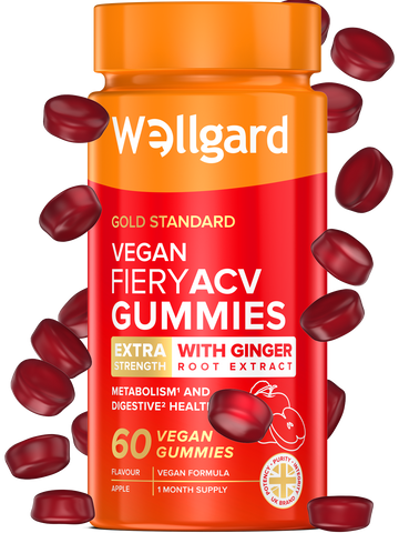 Fiery ACV Gummies with Ginger Root Extract