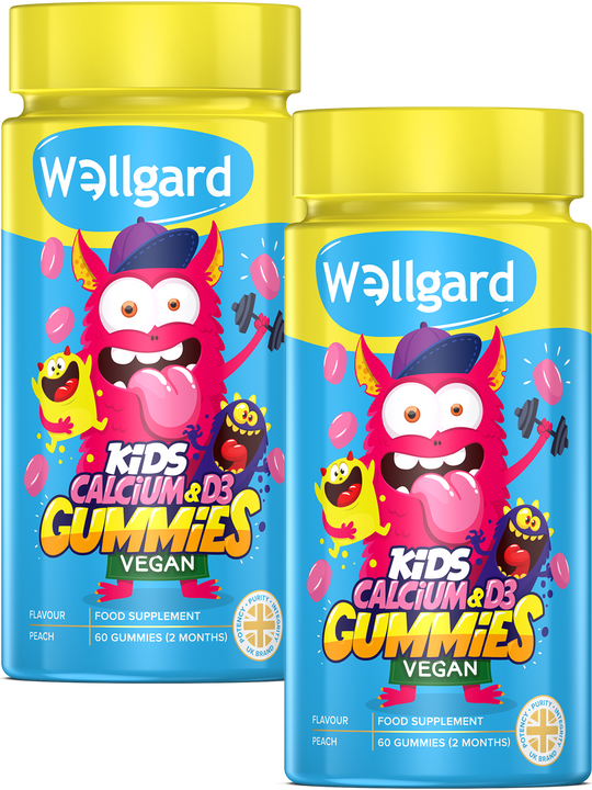 Kids Vegan Calcium & Vitamin D3 Gummies