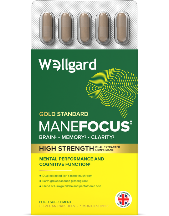 Manefocus, Lions Mane for Brain, Memory & Focus