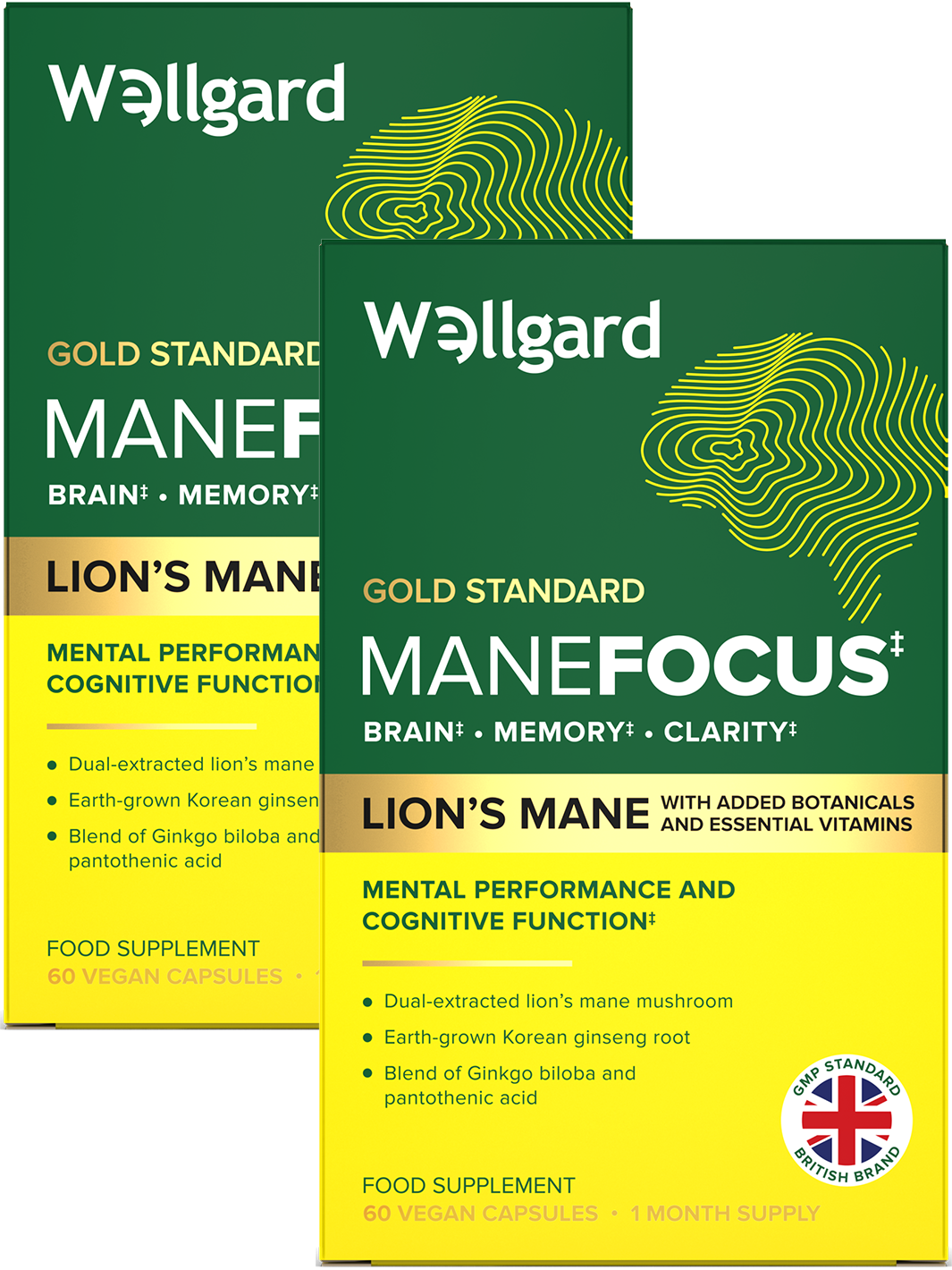 Manefocus, Lions Mane for Brain, Memory & Focus