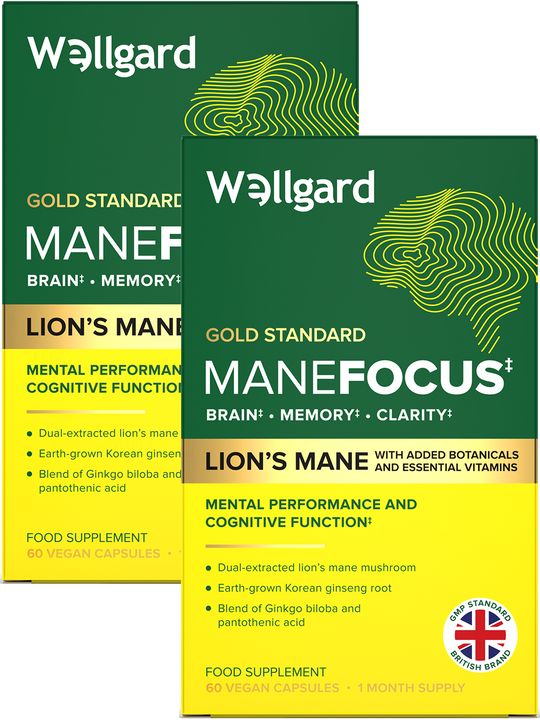 Manefocus, Lions Mane for Brain, Memory & Focus