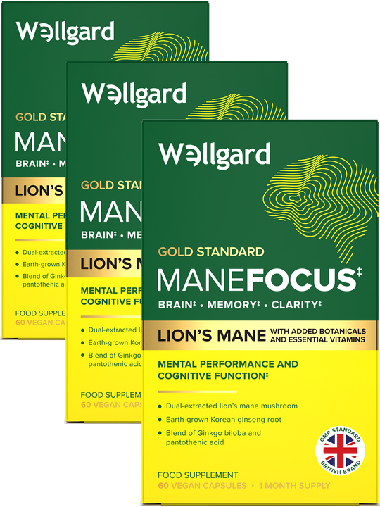 Manefocus, Lions Mane for Brain, Memory & Focus