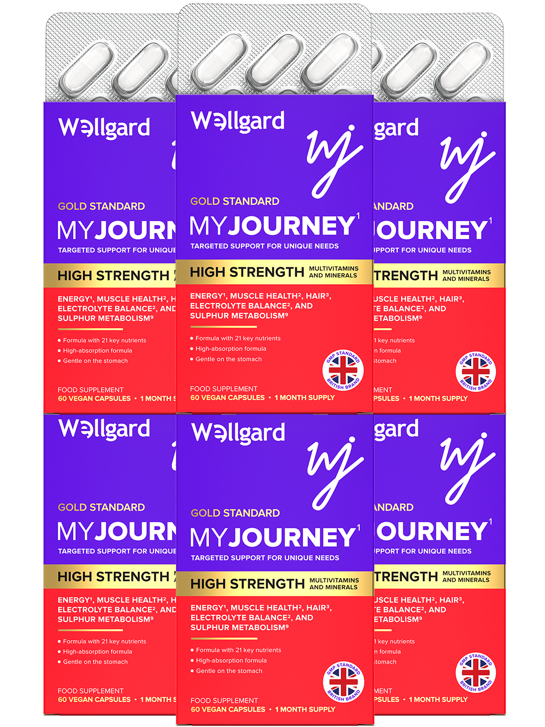 My Journey High Strength Multivitamins & Minerals