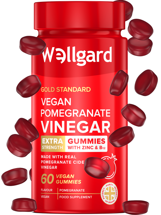 Vegan Pomegranate Cider Vinegar Gummies