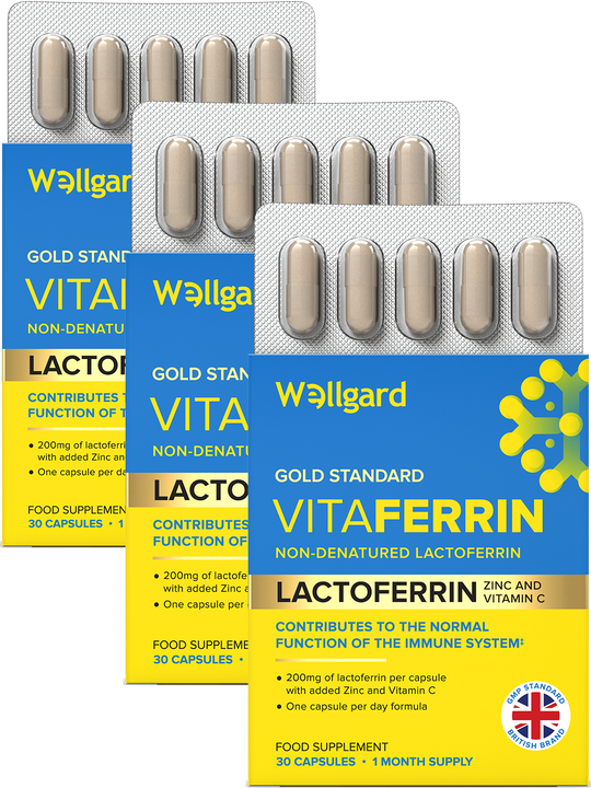 Vitaferrin with Lactoferrin, Zinc & Vitamin C