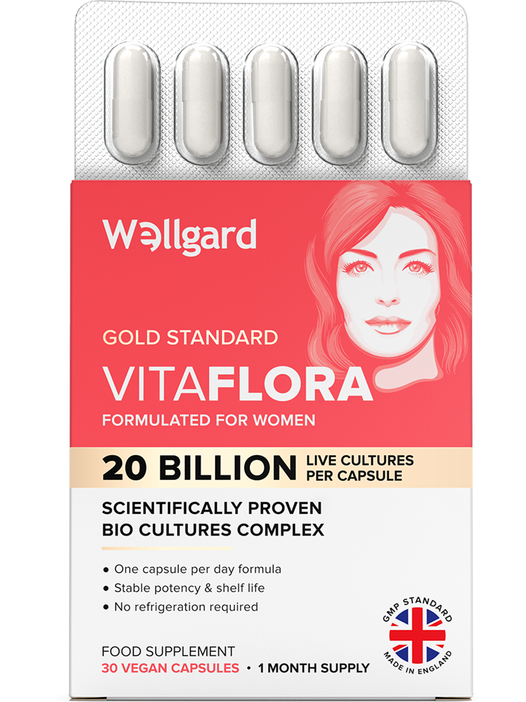 Vitaflora 20 Billion CFU Probiotics For Women