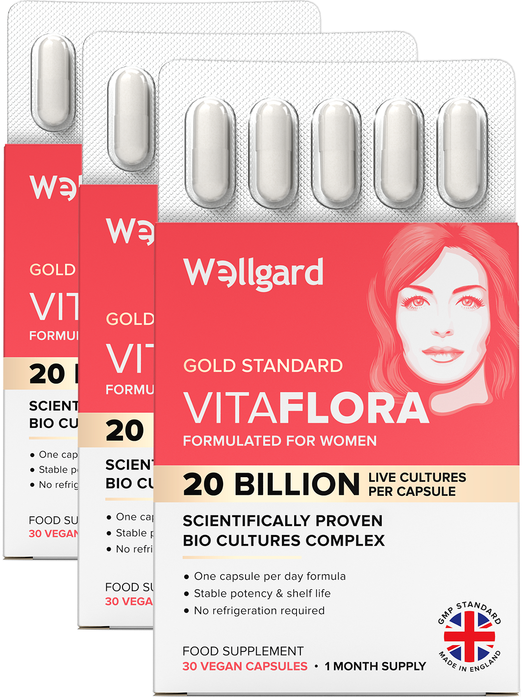 Vitaflora 20 Billion CFU Probiotics For Women