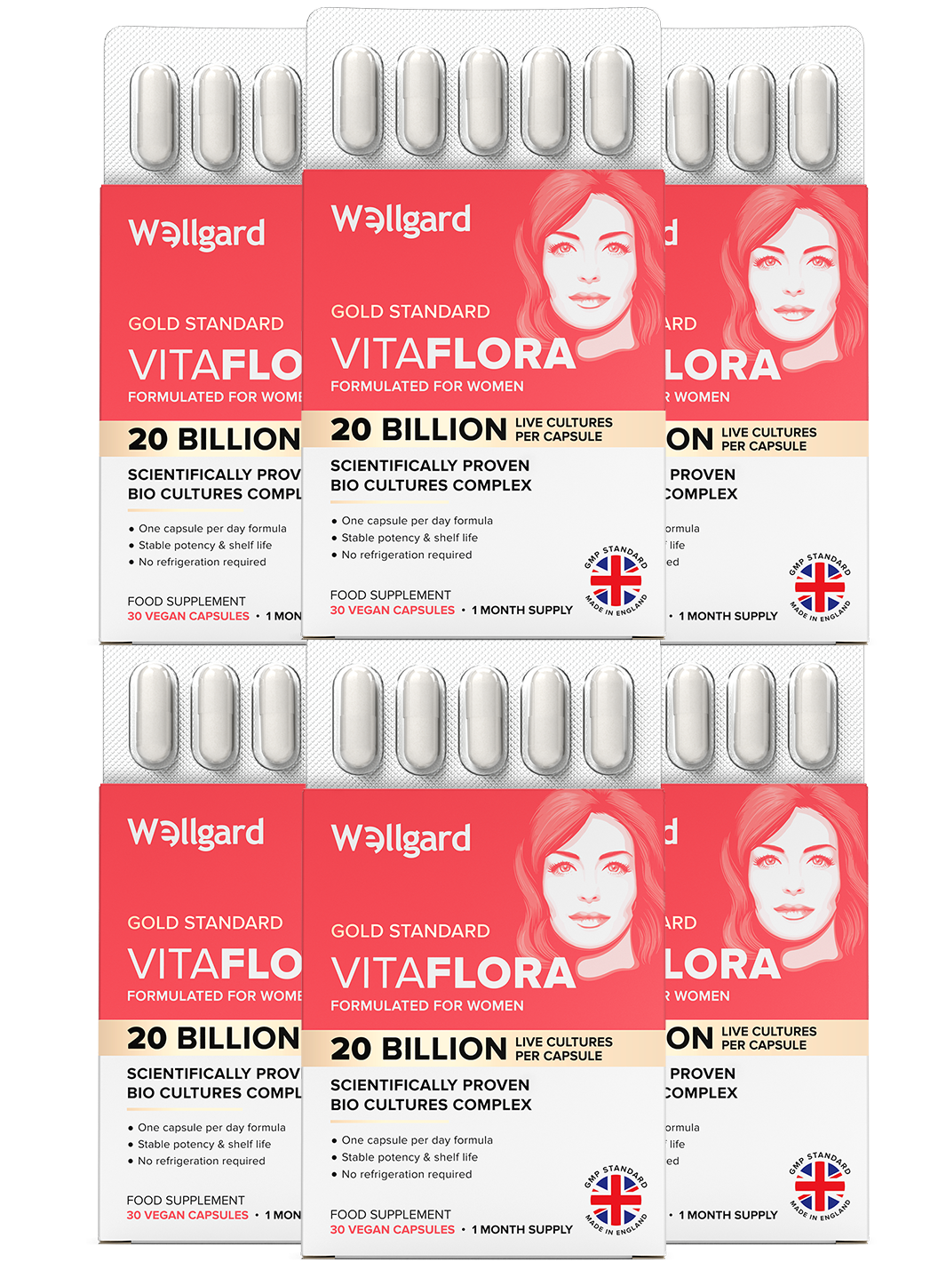 Vitaflora 20 Billion CFU Probiotics For Women