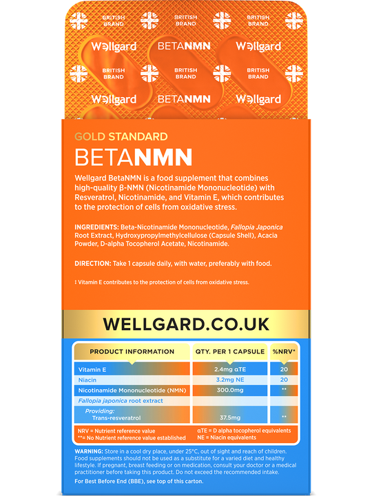 Beta NMN with Resveratrol & Nicotinamide