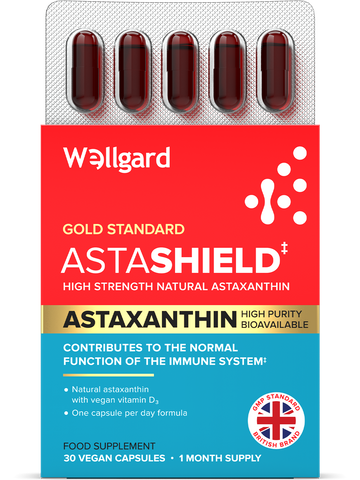 Astashield Natural Astaxanthin from Algae, 8mg with Vitamin D3
