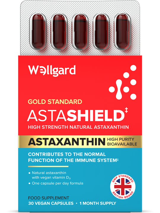 Astashield with 8mg of Natural Astaxanthin