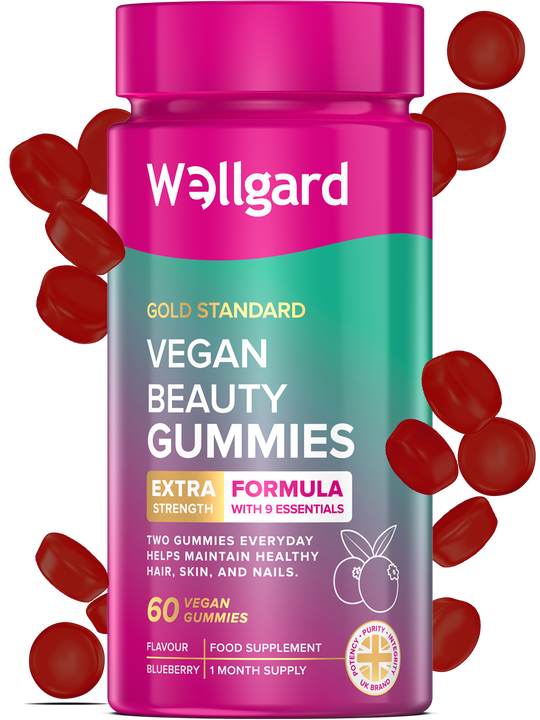 Beauty Gummies with Biotin & Zinc for Skin, Hair & Nails