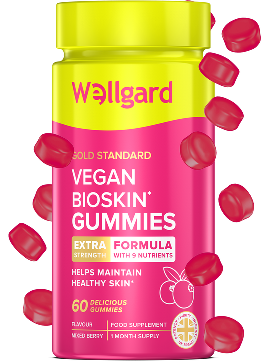 Bioskin Gummies with Biotin & Zinc for Skin