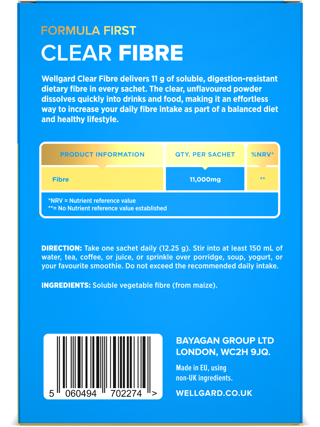 Clear Fibre® Soluble Fibre Supplement