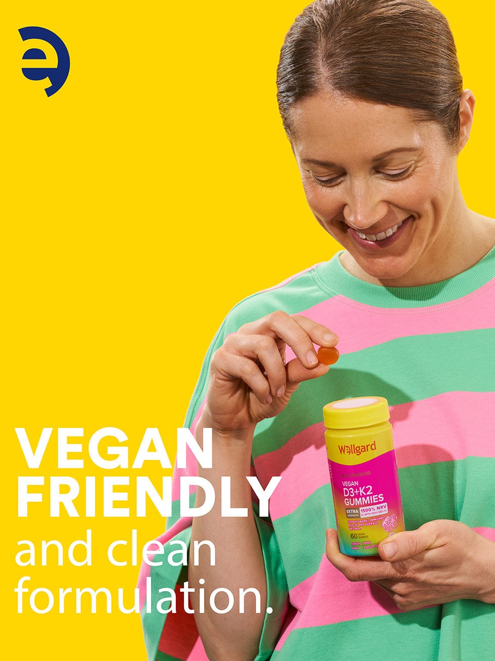 Vegan Vitamin D3 & K2 Gummies