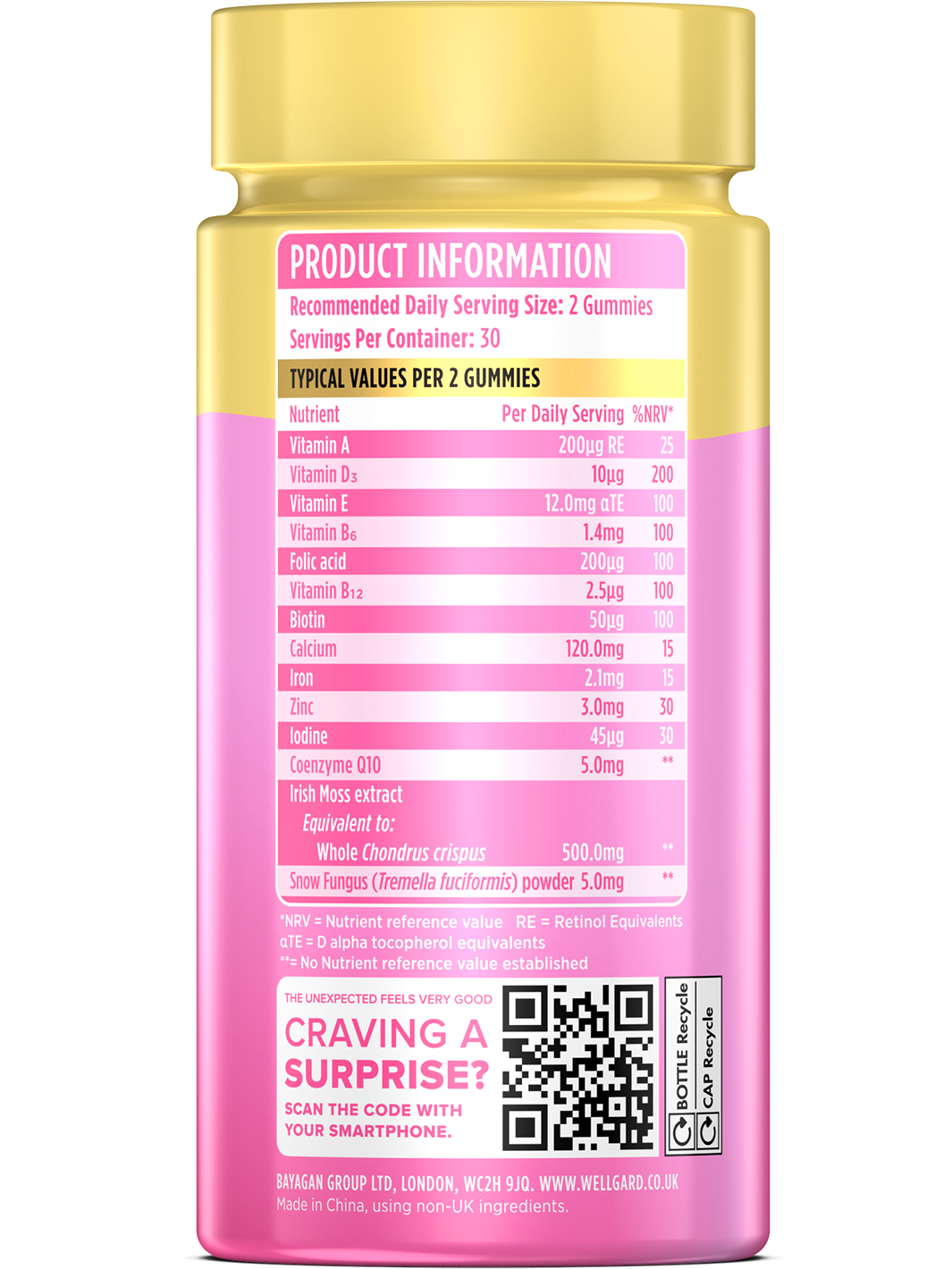 Vegan Female Multivitamin Gummies