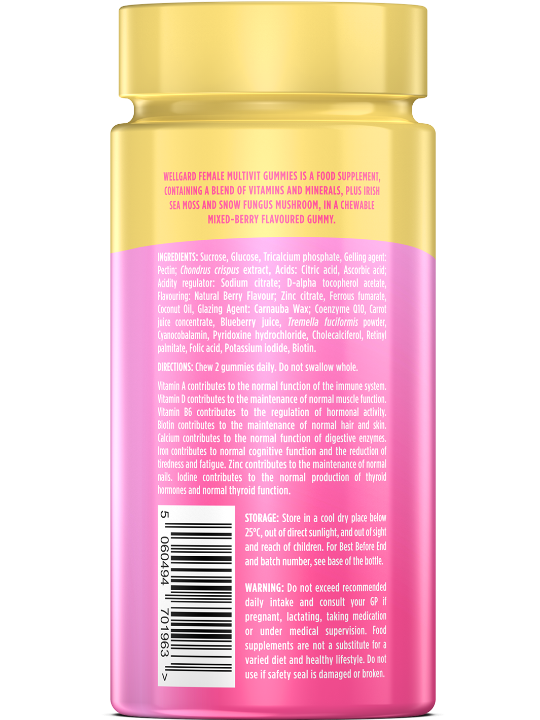 Vegan Female Multivitamin Gummies