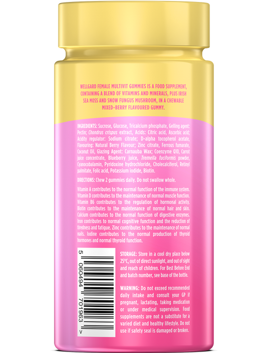 Vegan Female Multivitamin Gummies