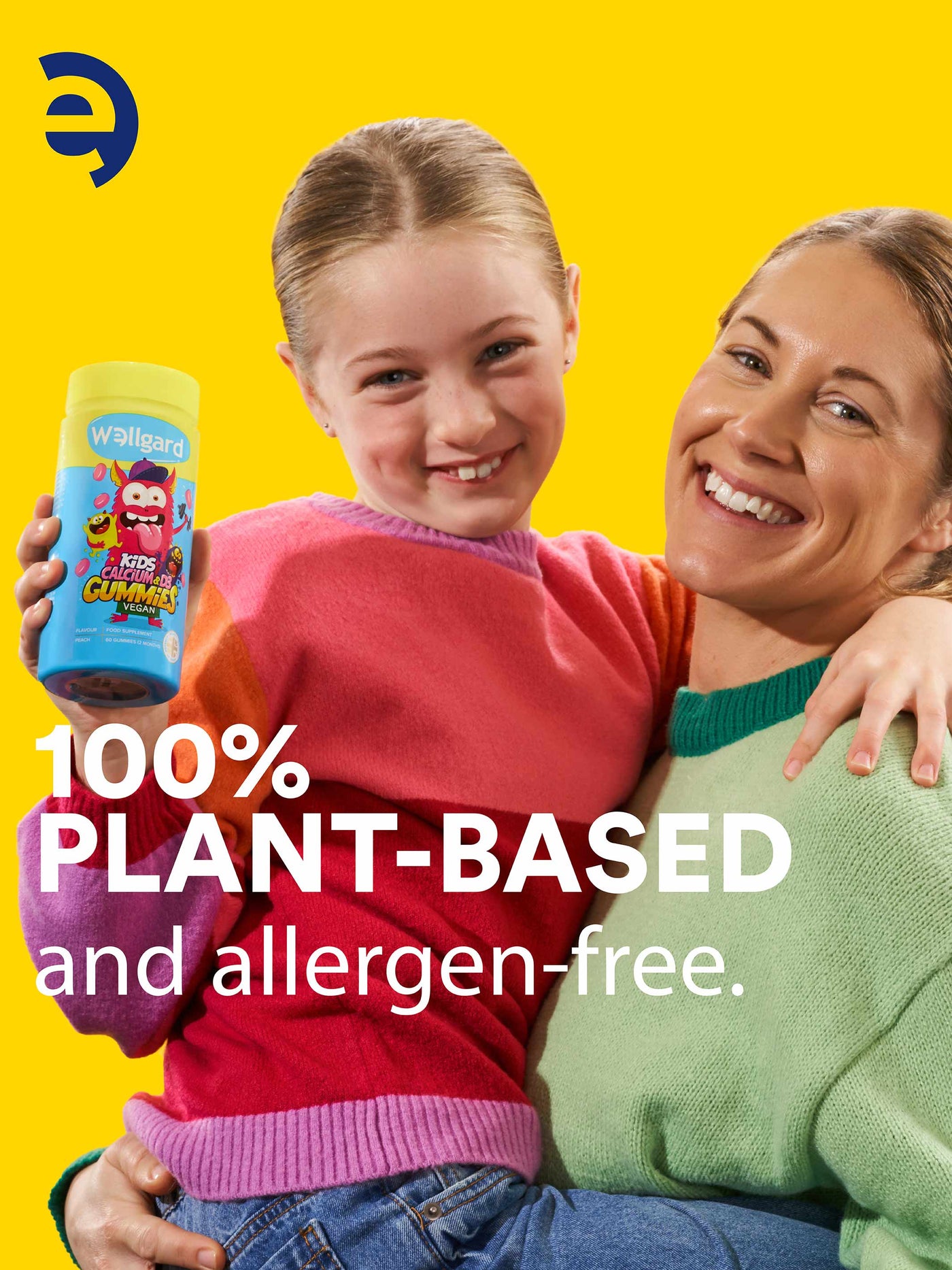 Kids Vegan Calcium & Vitamin D3 Gummies