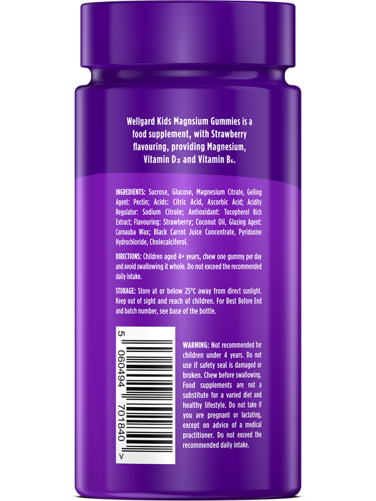 Kids Magnesium Gummies for Children Ages 4+