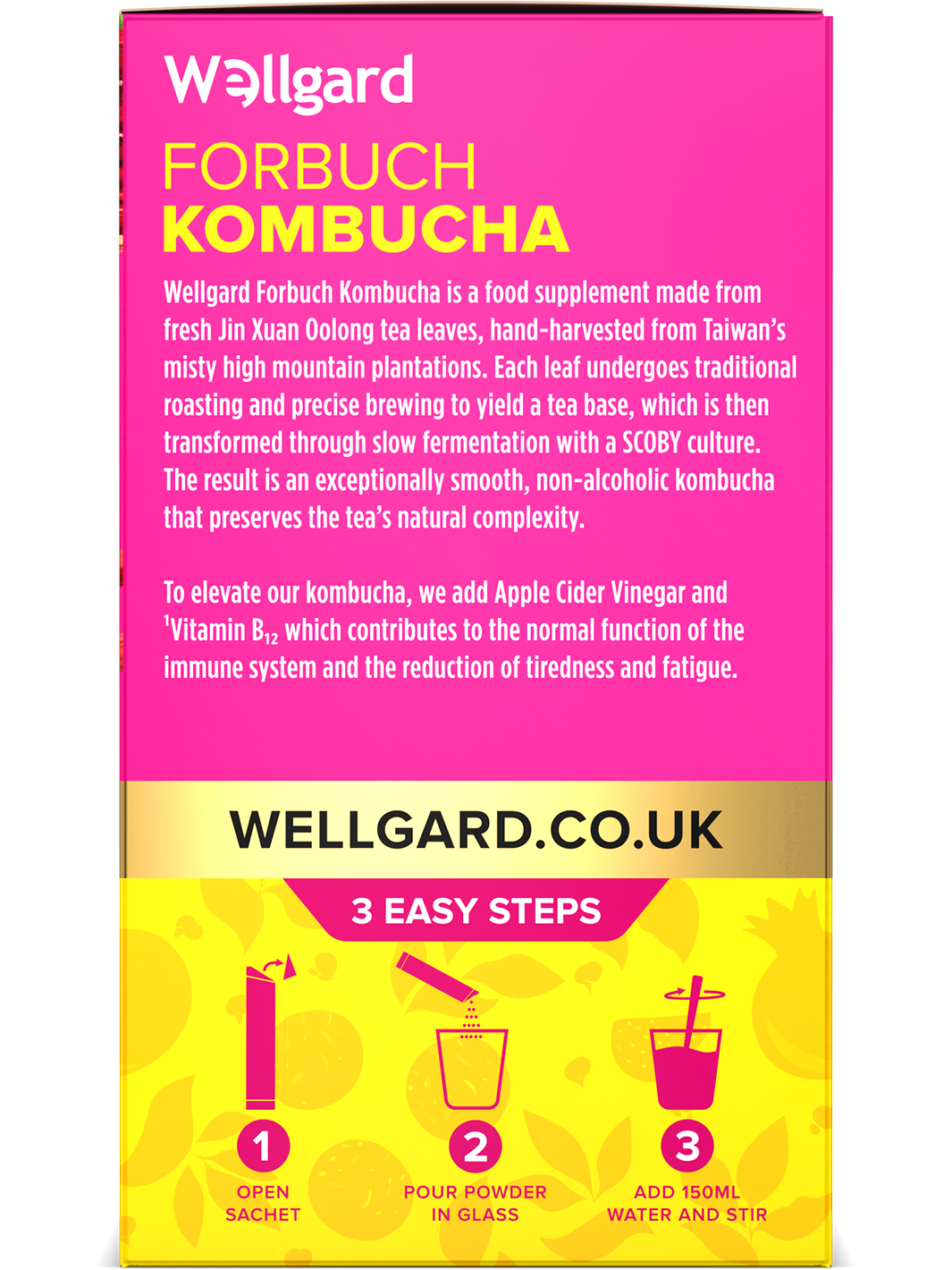 Kombucha Powder Sachets