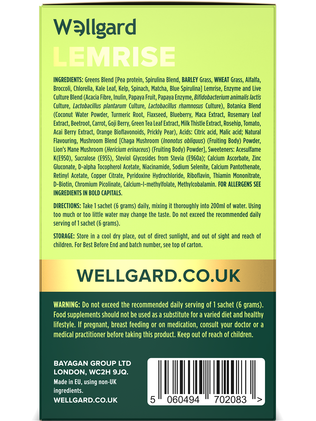 Lemrise - Morning Nutrition That Fits Real Life