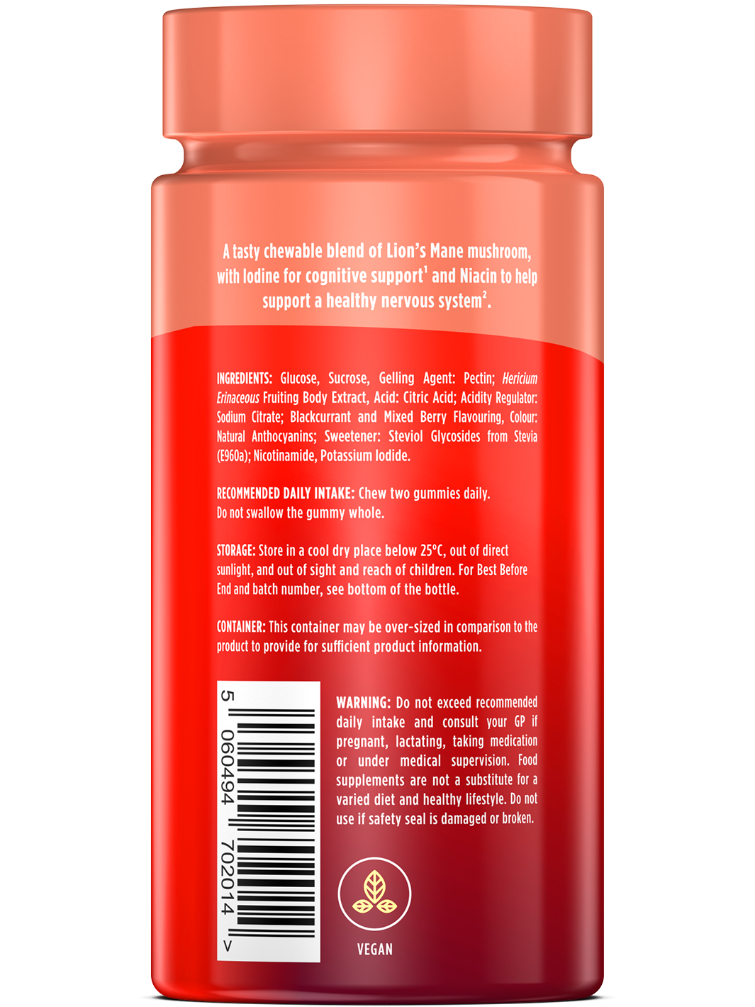 Extra Strength Lions Mane Gummies