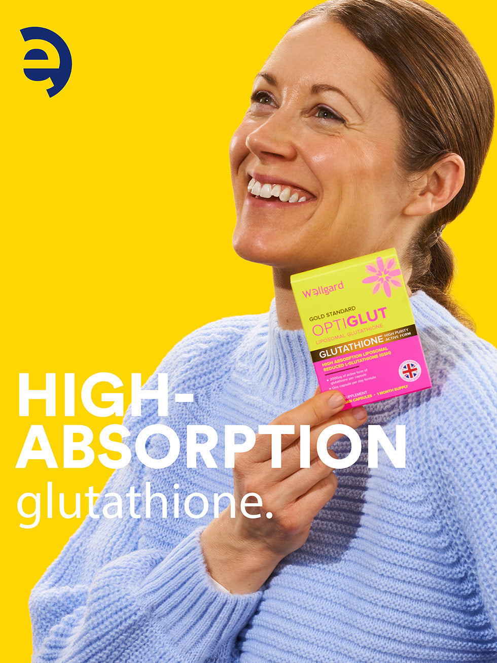 Wellgard Optiglut - 200mg Liposomal Glutathione GSH Wellgard Optiglut - 200mg Liposomal Glutathione GSH