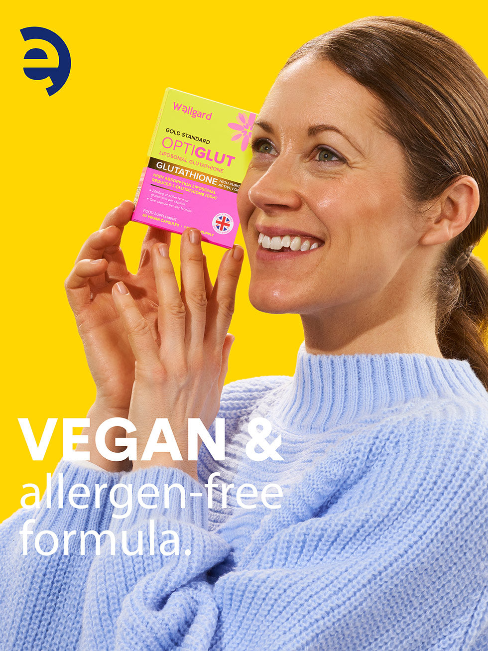 Wellgard Optiglut - 200mg Liposomal Glutathione GSH Wellgard Optiglut - 200mg Liposomal Glutathione GSH