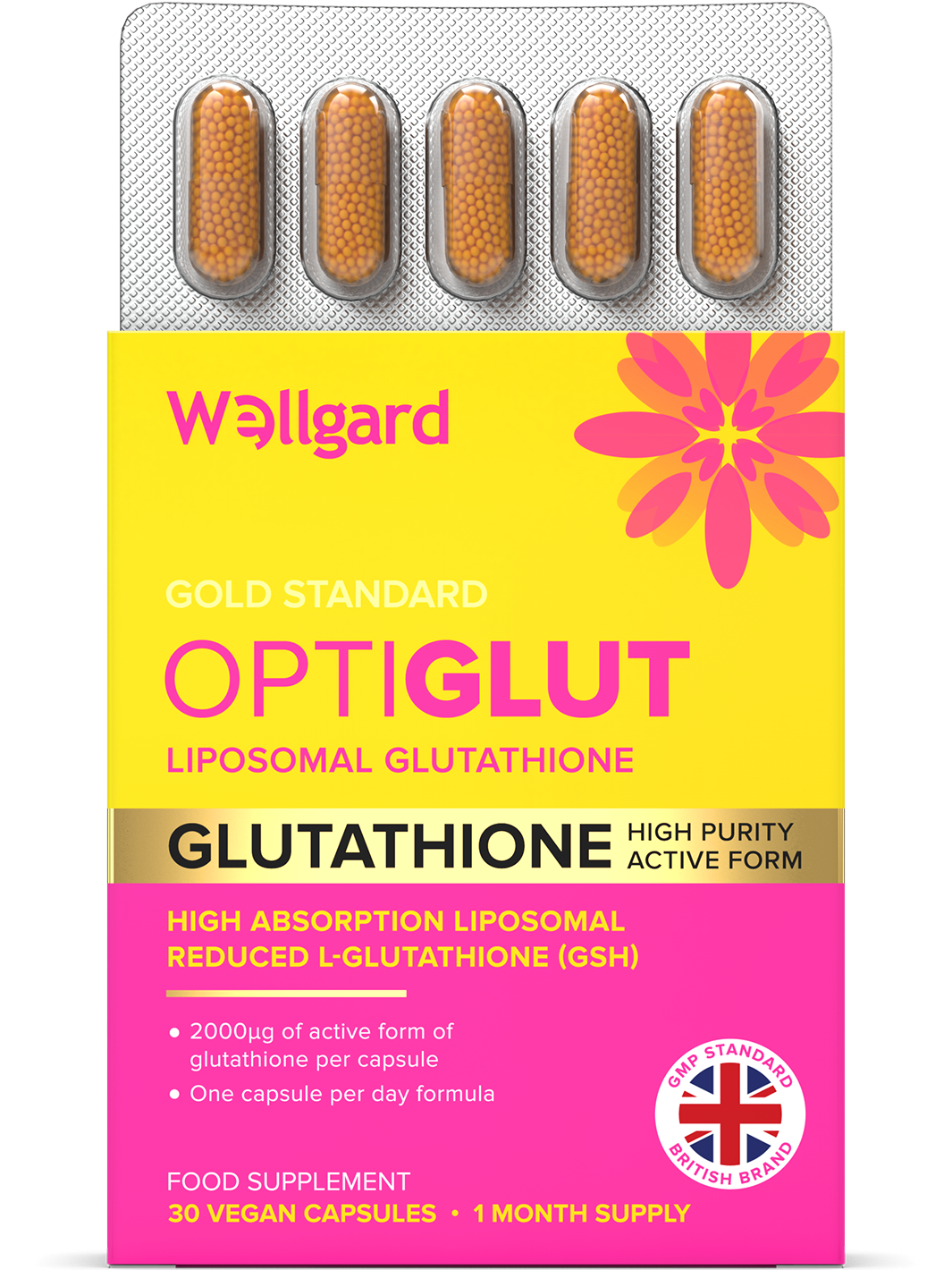 Optiglut 2000µg Liposomal Glutathione GSH