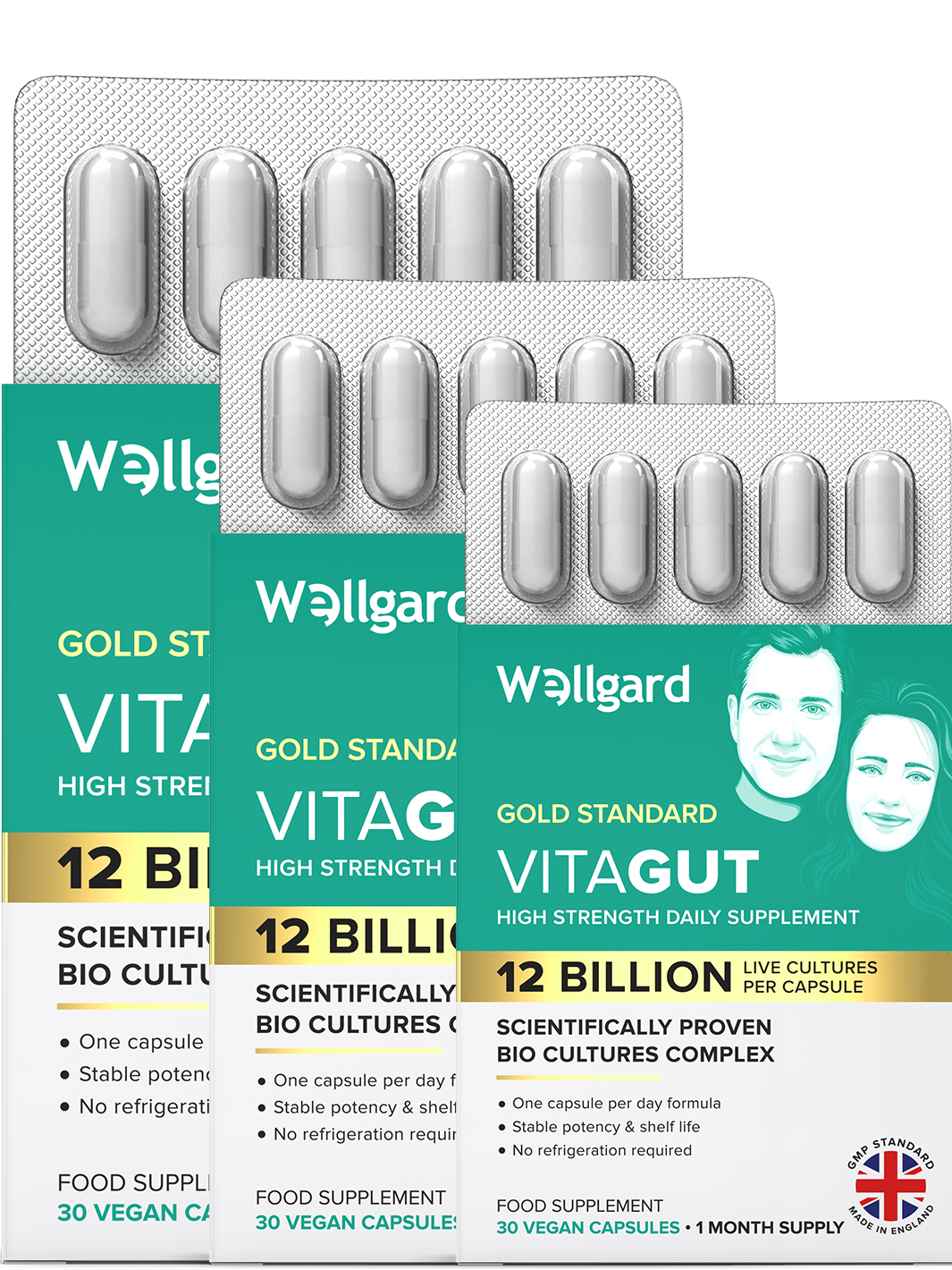 Vitagut 12 Billion CFU Gut Health Probiotics