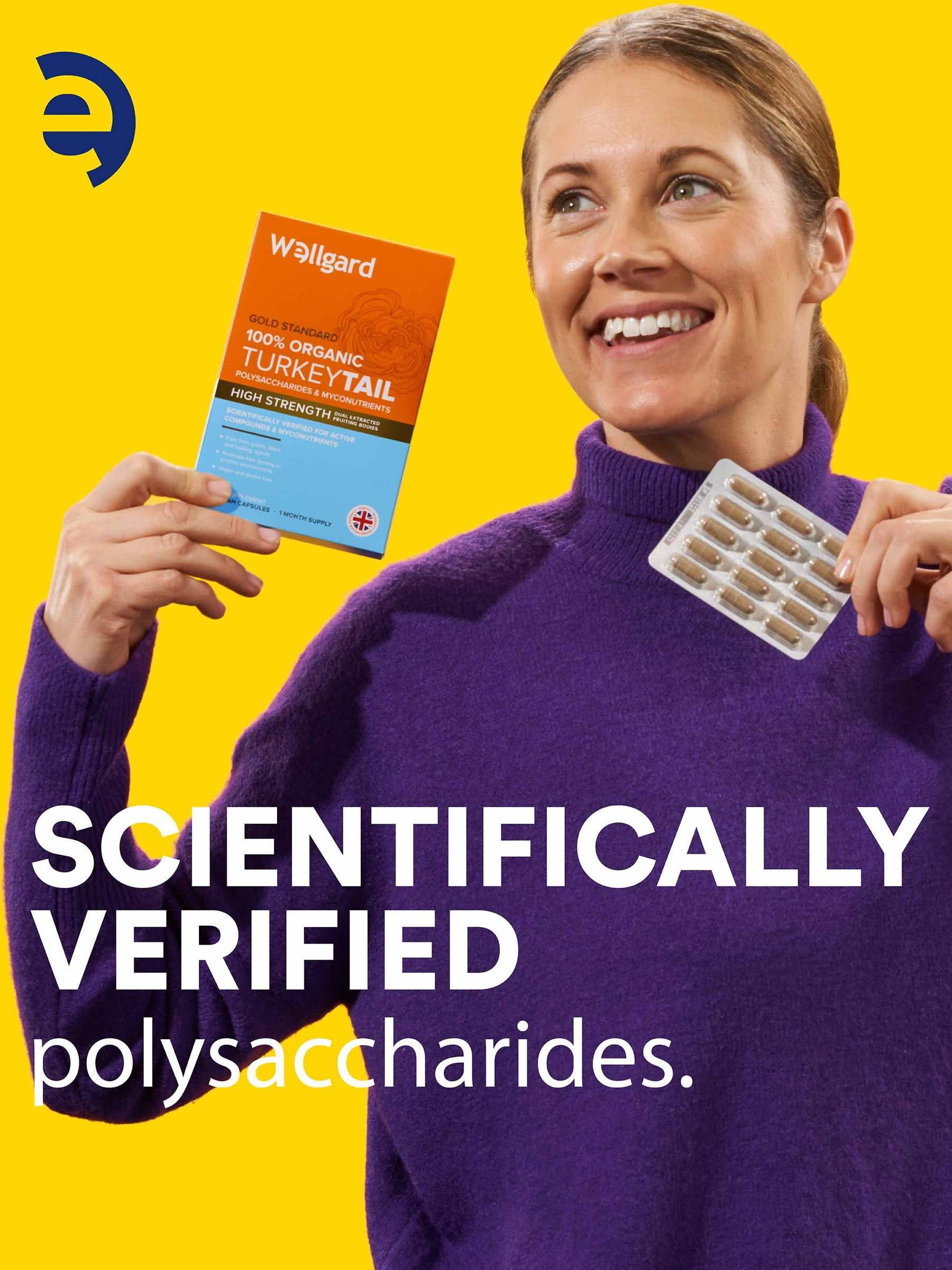 Organic Turkey Tail Capsules - Wellgard