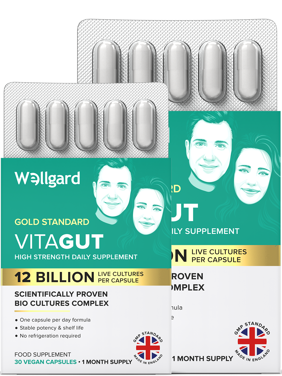 Vitagut 12 Billion CFU Gut Health Probiotics