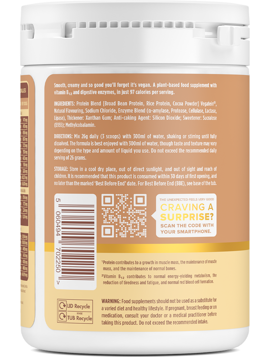 Vegan Protein Powder with Digestive Enzymes