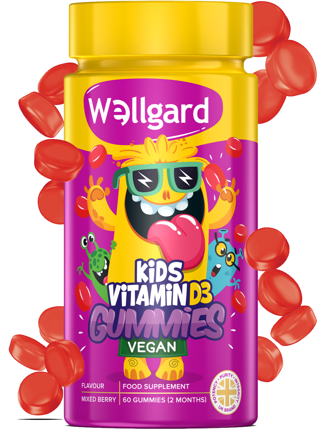 Kids Vegan Vitamin D3 Gummies